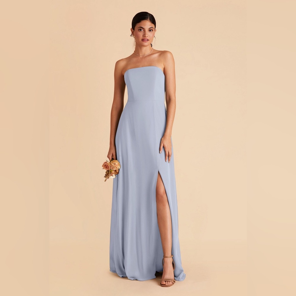 NWT BIRDY GREY Chris Convertible Chiffon Dress - Dusty Blue × 1
XS / DUSTY BLUE